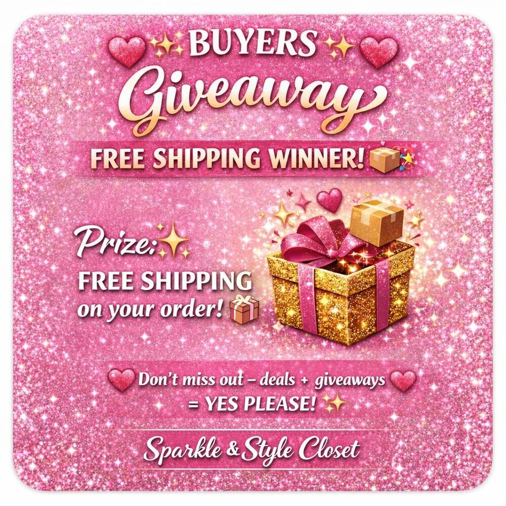 Buyers Live Show GIVEAWAY Free Shipping
